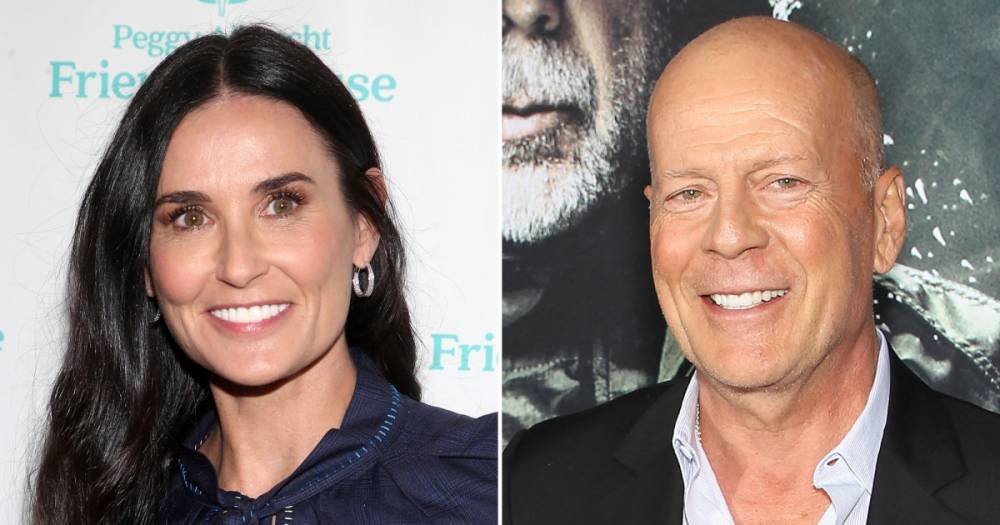 Demi Moore Wishes Her Ex-Husband Bruce Willis a Happy Birthday With Throwback Family Photo - www.usmagazine.com