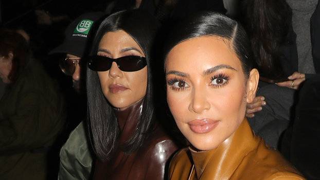 Kim and Kourtney Kardashian Do Matching Sisters Style at Sunday Service - flipboard.com