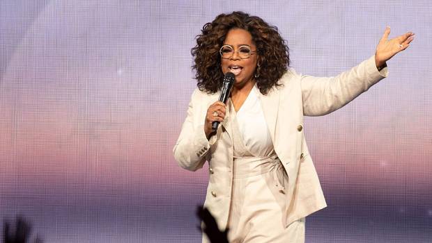 Oprah Shows Off Huge Leg Compress After Fall On Stage Admits She’s ‘Sore’ — See Pic - hollywoodlife.com
