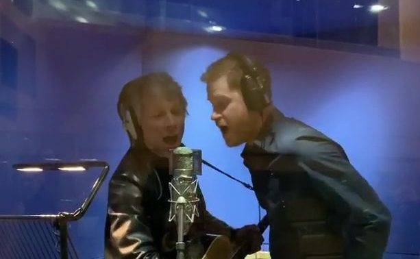 WATCH: Prince Harry and Jon Bon Jovi record together at Abbey Road Studios - www.peoplemagazine.co.za - London