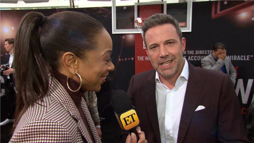 Ben Affleck Says Going Blond for 'The Last Duel' Has Been 'Fun' (Exclusive) - www.etonline.com - Los Angeles
