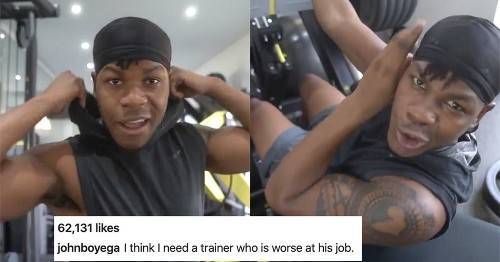 John Boyega's movie workout sessions look painfully hilarious - flipboard.com