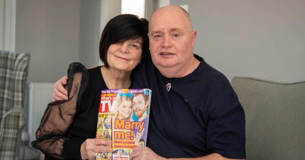 Wishaw charity king gets surprise of his own thanks to partner's proposal - www.dailyrecord.co.uk