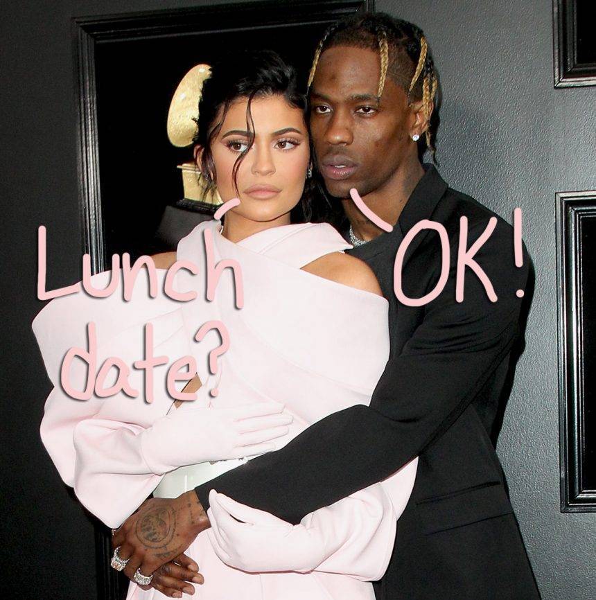 Kylie Jenner & Travis Scott Reunite For Weekend Lunch Date And Continue To Spark Reconciliation Rumors! - perezhilton.com