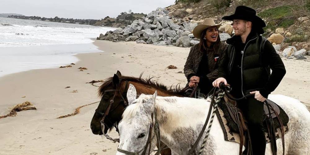 Priyanka Chopra and Nick Jonas Went on a Highly Instagrammable Horseback Riding Date - www.elle.com - California