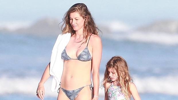Gisele Bundchen, 39, Stuns In A Bikini While Walking On The Beach With Her Daughter - hollywoodlife.com - Costa Rica