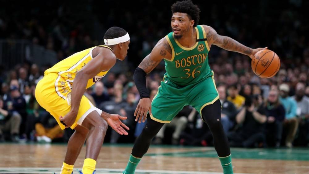 Los Angeles Lakers and Boston Celtics Players Test Positive for Coronavirus - www.etonline.com - Los Angeles - Boston