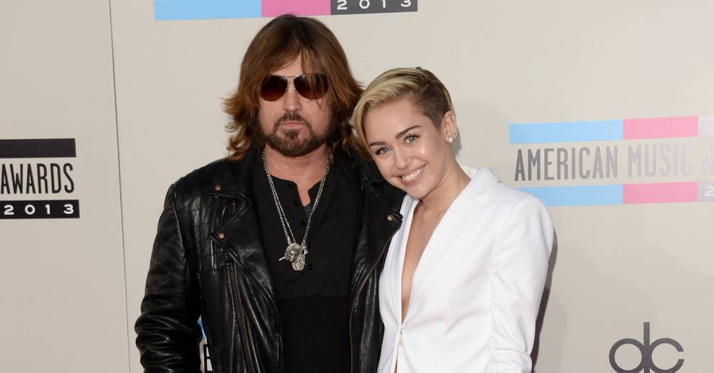 Miley Cyrus Reveals Dad Billy Ray Just Got an iPhone to FaceTime, But He Doesn't Know How! - www.justjared.com