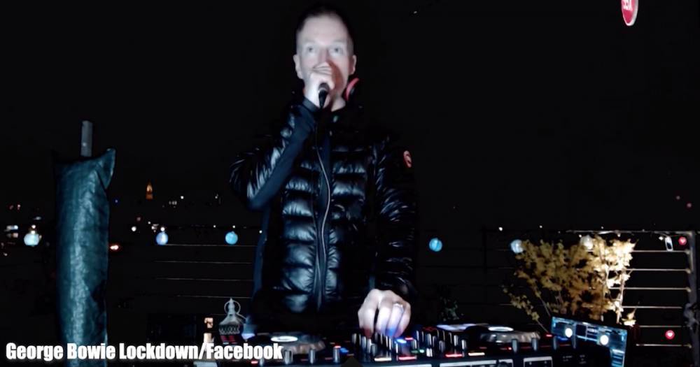 Scots DJ George Bowie pledges more balcony gigs during coronavirus crisis after live stream goes viral - www.dailyrecord.co.uk - Scotland - George