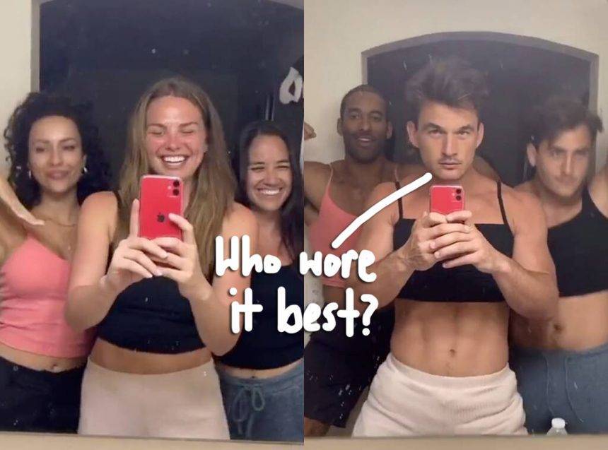 Hannah Brown & Tyler Cameron Have ‘A Lot Of Love For Each Other’ But Are Just ‘Great Friends’ As They Heat Up TikTok! - perezhilton.com