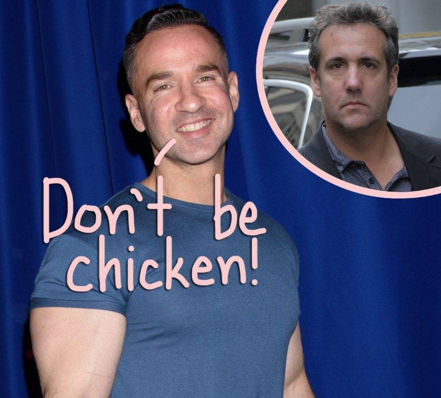 The Situation Claims He Asked Disgraced Trump Lawyer Michael Cohen To Smuggle Chicken In Prison! - perezhilton.com - Jersey