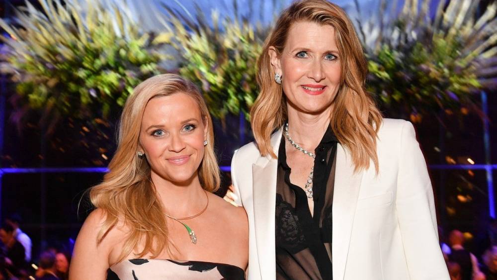 Reese Witherspoon and Laura Dern Practice Social Distancing While on a Hike -- Pics - www.etonline.com