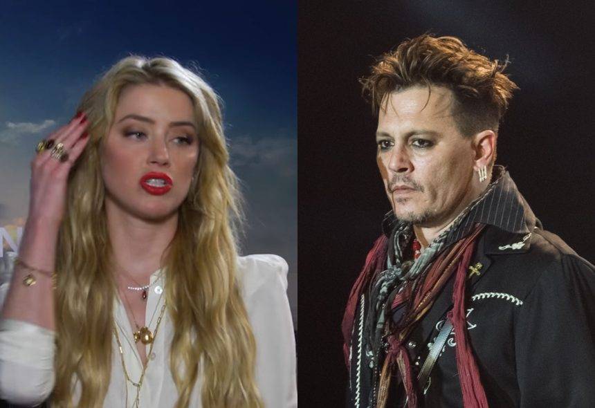 Watch Amber Heard Respond To Audio In Which She Admits To Hitting Johnny Depp - perezhilton.com