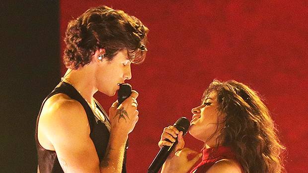 Shawn Mendes Camila Cabello Ooze Romance Performing Ed Sheeran’s ‘Kiss Me’ In New Video — Watch - hollywoodlife.com
