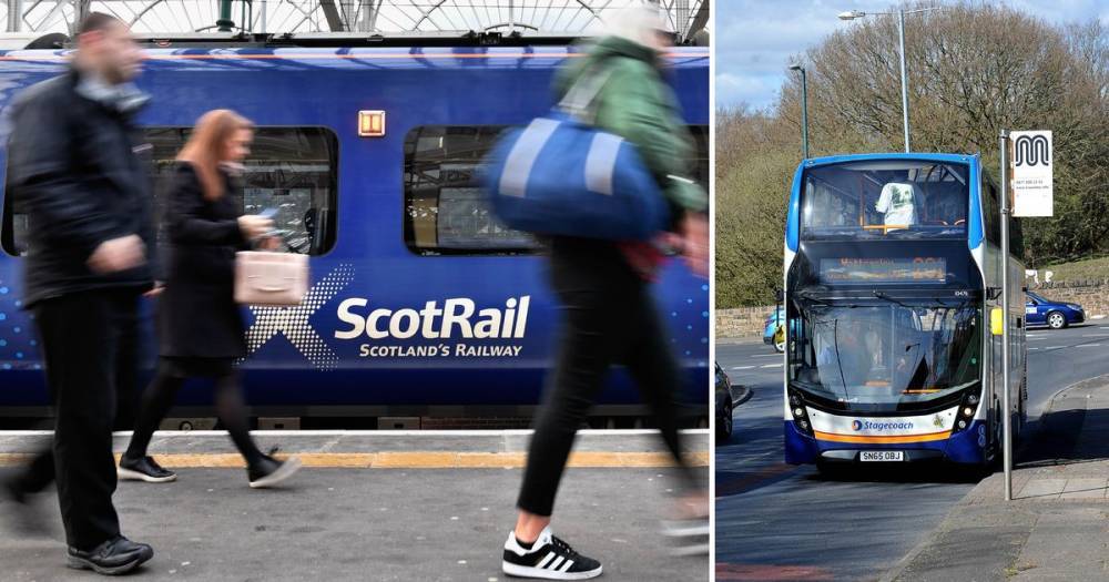 Ayrshire buses and trains to operate reduced service during coronavirus crisis - www.dailyrecord.co.uk - county Valley