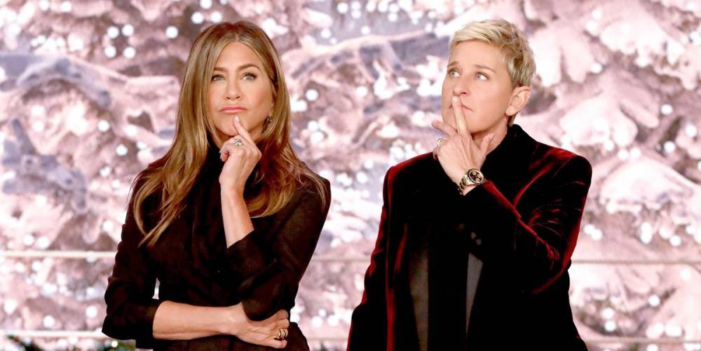 Ellen DeGeneres Just Asked Jennifer Aniston for Self-Isolation Advice - www.harpersbazaar.com