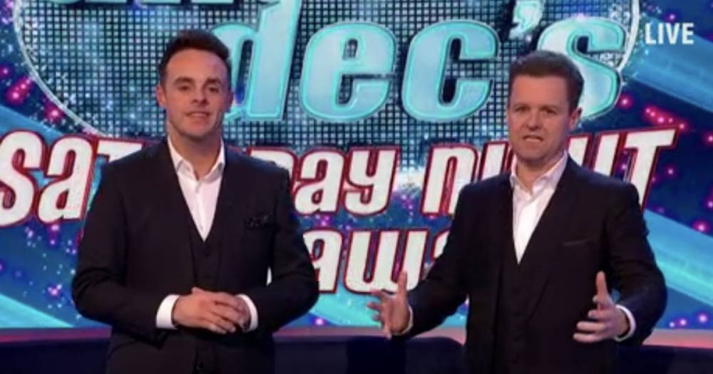 Ant and Dec are labelled 'heroes' as they present first Saturday Night Takeaway without live audience - www.ok.co.uk