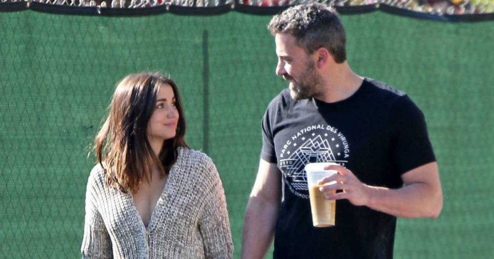 Ben Affleck Steps Out With Girlfriend Ana de Armas and Her Dog in L.A.: Photos - www.usmagazine.com