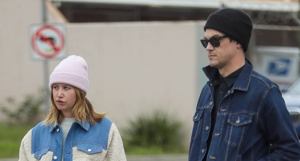 Ashley Tisdale & Husband Christopher French Leave Grocery Store Empty-Handed - www.justjared.com - France - Los Angeles