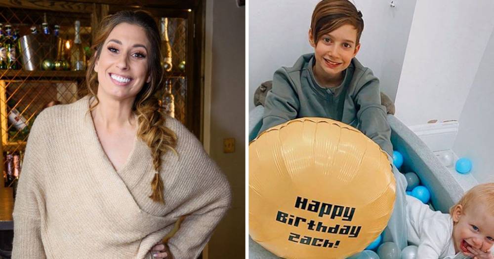 Stacey Solomon gushes over son Zachary on 12th birthday and says he gave her courage to follow her dreams after giving birth at 18 years old - www.ok.co.uk