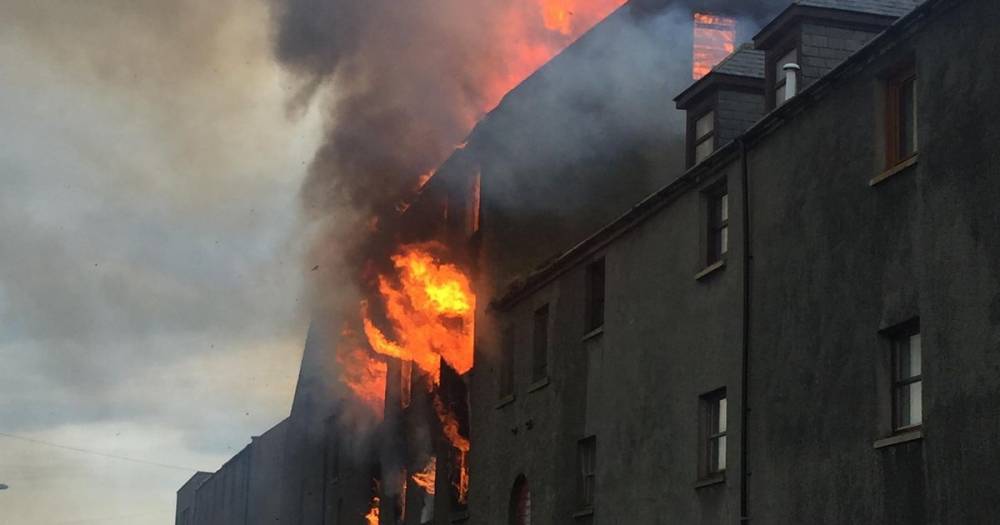 Fire crews battle major blaze in MacDuff in Aberdeenshire - www.dailyrecord.co.uk - Scotland