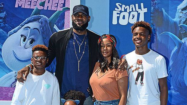 LeBron James Does Adorable TikTok Dance With 3 Kids After Gushing About Wife Savannah - hollywoodlife.com