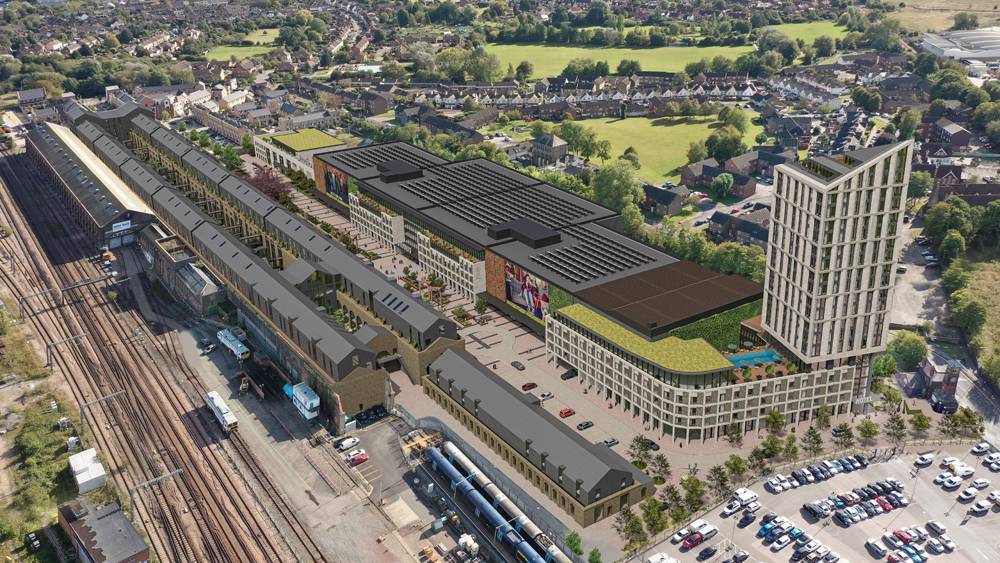 New $292 Million Film & TV Studios to Be Built in Ashford, South-East England - variety.com - city Newtown