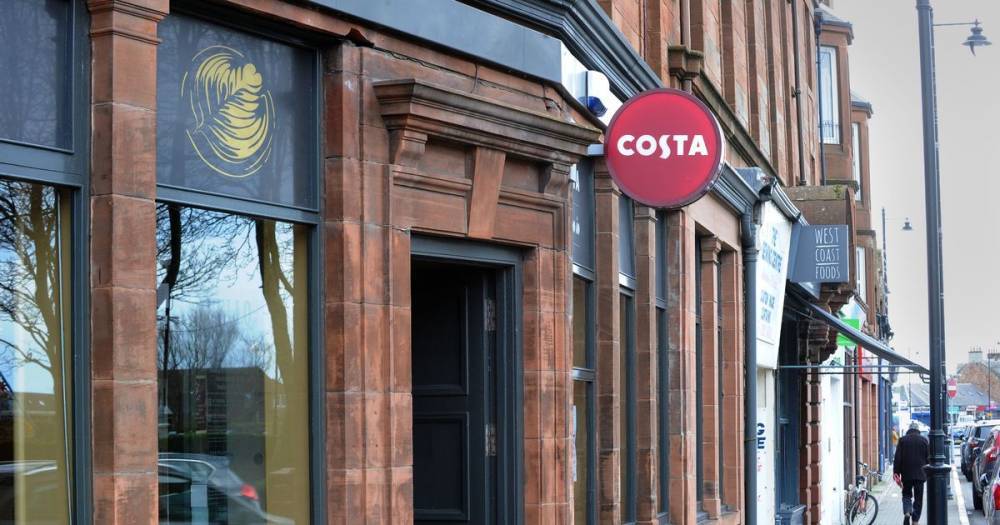 Costa Coffee to close all UK stores tonight as bid to tackle coronavirus crisis continues - www.dailyrecord.co.uk - Britain