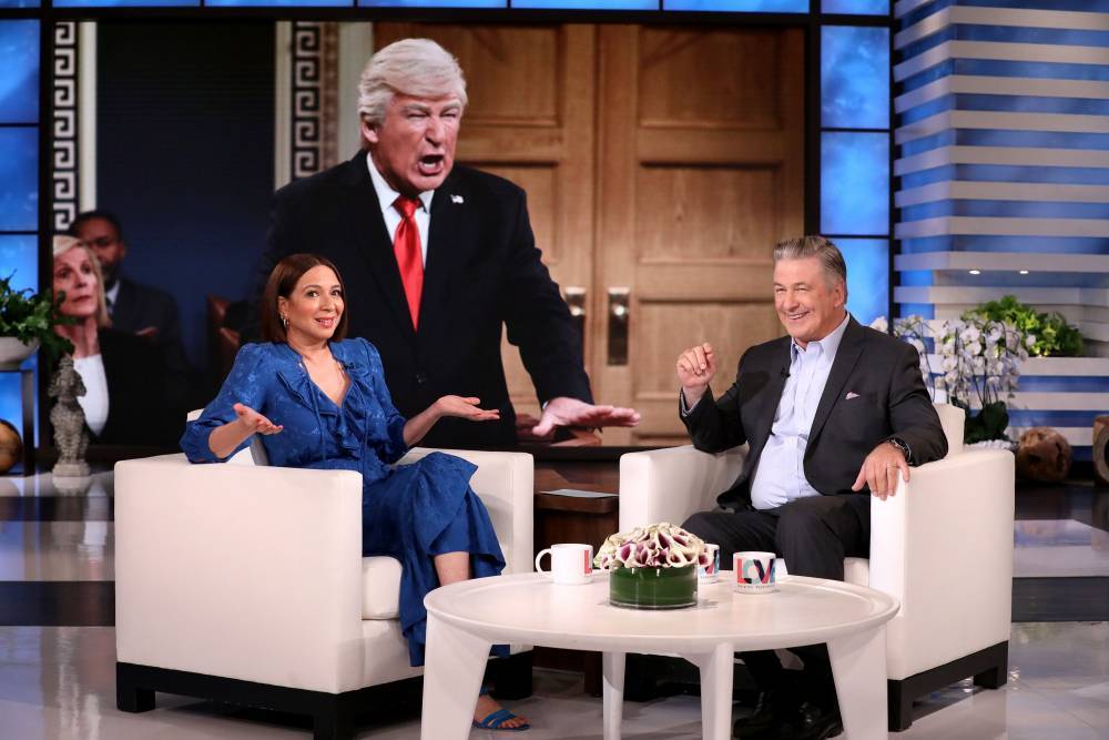 Maya Rudolph Is Hoping She Never Has To See Alec Baldwin Play Trump Again - etcanada.com
