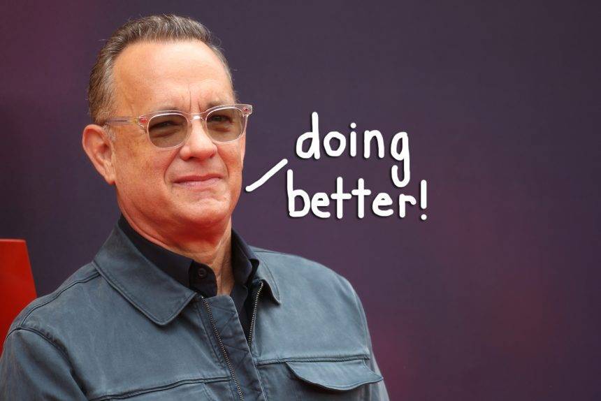 Tom Hanks Shares Encouraging Coronavirus Update: ‘Two Weeks After Our First Symptoms & We Feel Better’ - perezhilton.com