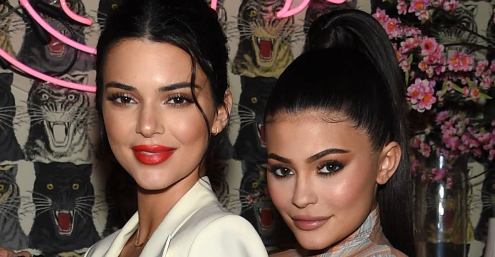 Kylie Jenner Has a Cheeky Reason Why She Posted an Old Photo with Kendall Jenner, Even Though They're Fighting - www.justjared.com - county Kendall