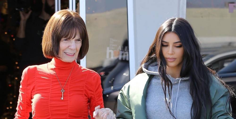 Kim Kardashian Reveals Grandma MJ Has Been Self-Quarantined for 'Over a Month Now' - www.justjared.com