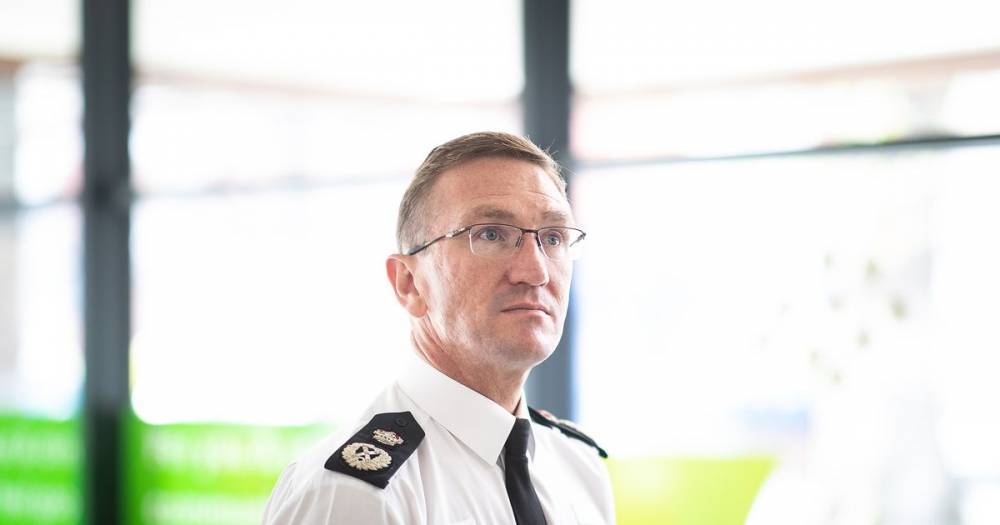 GMP Chief Constable urges people to call only if necessary after coronavirus sees workforce reduced by ten per cent - www.manchestereveningnews.co.uk - Manchester