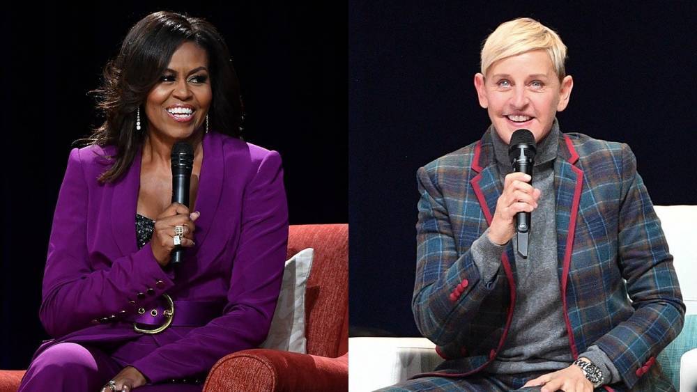 Ellen DeGeneres Challenges Michelle Obama to Planking Contest During Latest Quarantine Phone Call - www.etonline.com