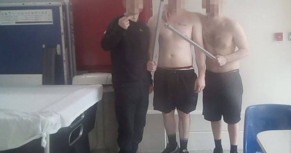 Coronavirus Scotland: Prison hostage fears as video shows Addiewell jail rioters in control of wing - www.dailyrecord.co.uk - Scotland