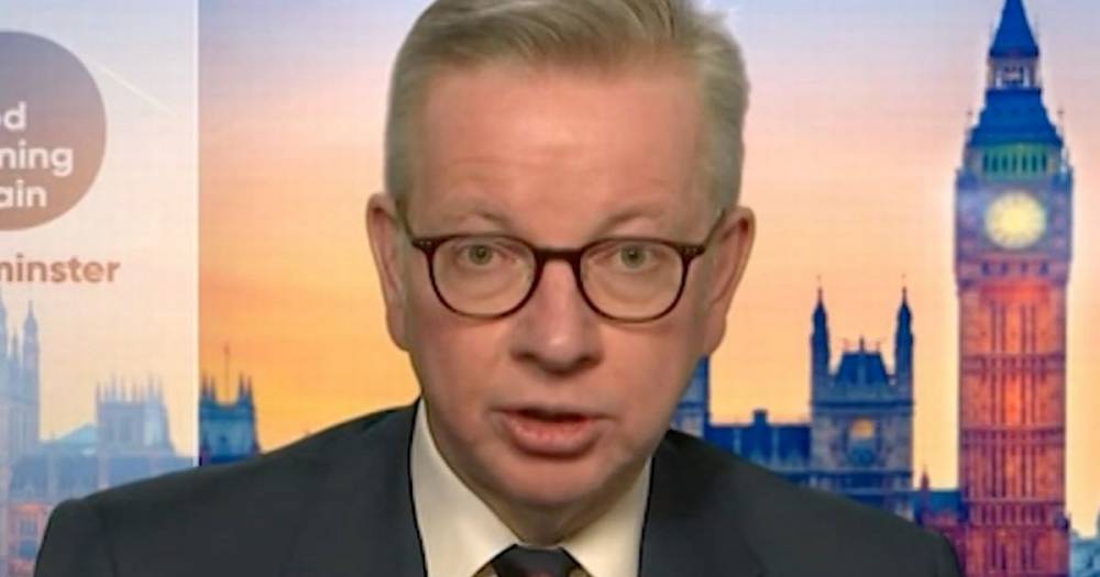 Michael Gove apologises for confusion about separated parents in lockdown on GMB - www.dailyrecord.co.uk - Britain