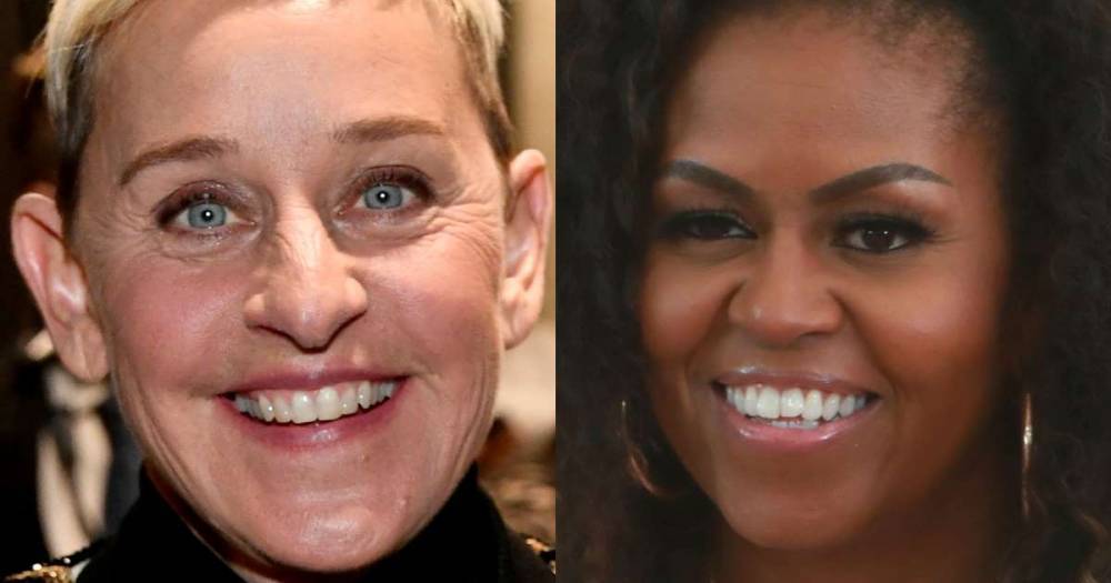 Ellen teases Michelle Obama about boasting girls were at away school: ‘They’re back!’ - www.msn.com