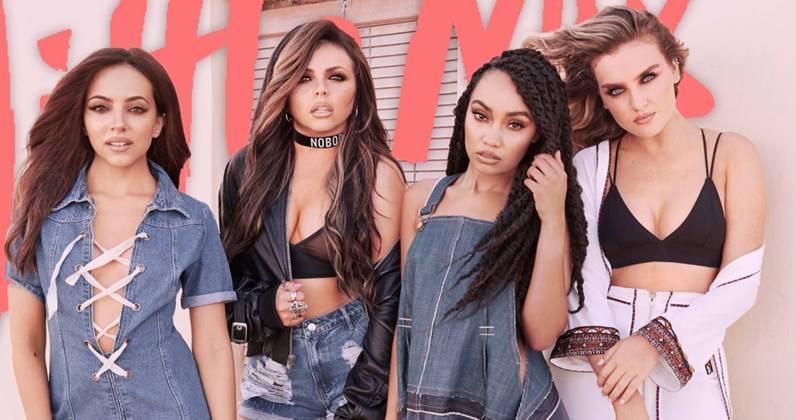 Little Mix's single and album covers through the years - www.officialcharts.com - Britain