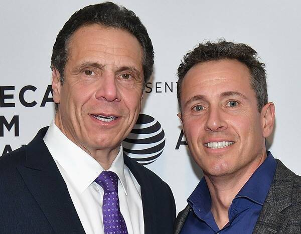 Governor Andrew Cuomo and Chris Cuomo Teasing Each Other on Live TV Is a Must-See - www.eonline.com - New York - New York