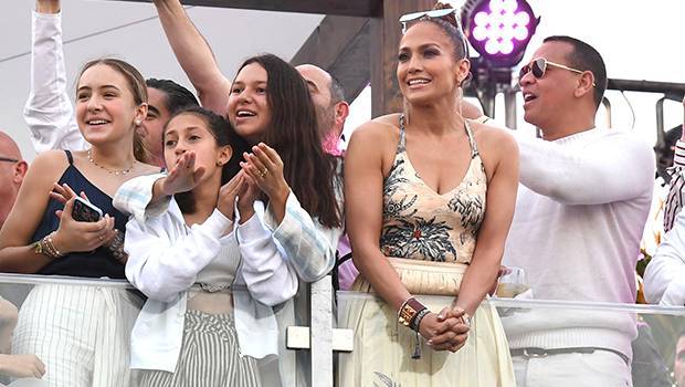Jennifer Lopez Shows Off Her Baseball Skills While Being Cheered On By A-Rod During Family Game - hollywoodlife.com