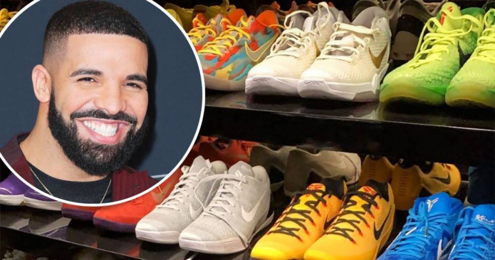 Drake Gives Fans a Tour of His Insanely Good Shoe Closet Featuring Thousands of Dollars Worth of Kicks - www.usmagazine.com - Jordan