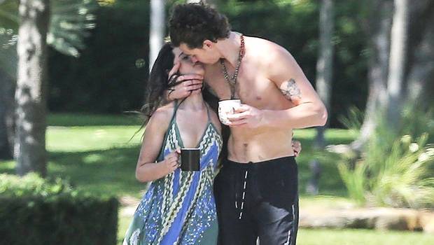 Camila Cabello Shirtless Shawn Mendes Kiss While Getting Fresh Air Amid Quarantining Together - hollywoodlife.com - Miami