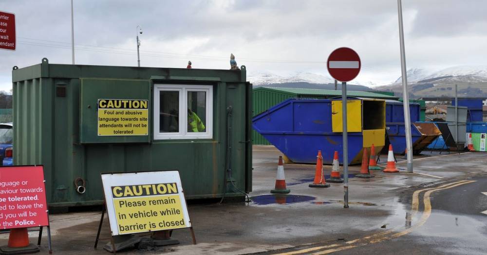 All nine Perth and Kinross Council recycling centres close due to coronavirus crisis - www.dailyrecord.co.uk