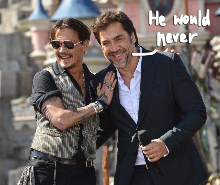 Another Pirates Of The Caribbean Co-Star Comes Out Swinging For Johnny Depp! - perezhilton.com