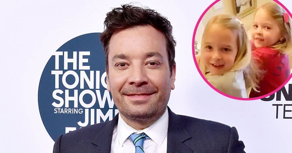 Jimmy Fallon’s Daughters Winnie and Frances Are His New ‘Tonight Show’ Band Amid Coronavirus Spread: Video - www.usmagazine.com - France - New York