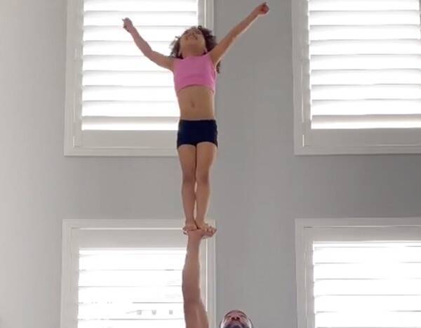 Meet the Father-Daughter Duo Whose Cheer Stunts Have the Internet Flipping Out - www.eonline.com - Texas