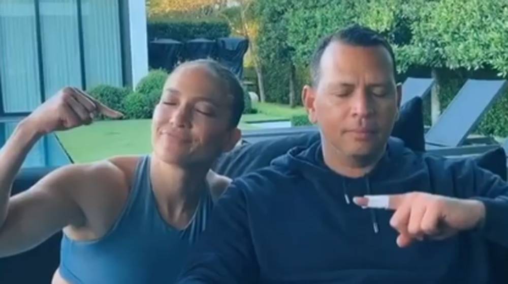 Jennifer Lopez & Alex Rodriguez Answer Personal Questions in 'Couples Challenge' Video - www.justjared.com