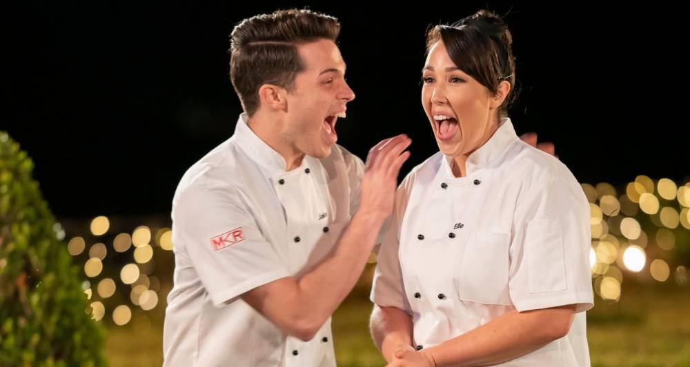 Jake & Elle are crowned the My Kitchen Rules: The Rivals CHAMPIONS - www.newidea.com.au