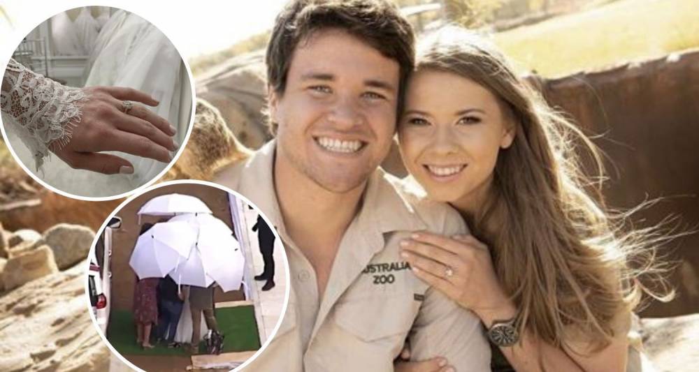 PICTURED: Bindi Irwin WEDS Chandler Powell in a race to beat lockdown laws - www.who.com.au - Australia - county Powell