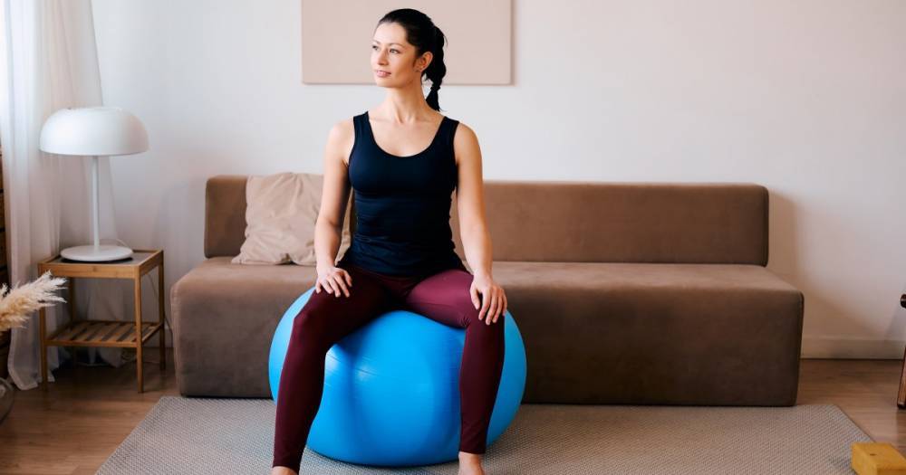 Get a Workout Sitting at Your Desk With This Exercise Ball Chair - www.usmagazine.com